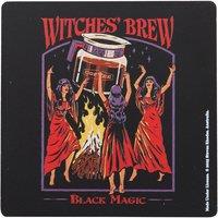 Steven Rhodes Witches Brew Coaster in Black
