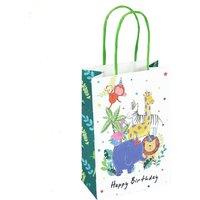 Eurowrap Jungle Animals Happy Birthday Party Bags (Pack of 6)