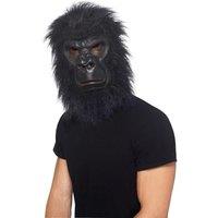 Smiffys Gorilla Mask in Black