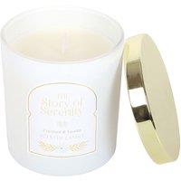 Something Different The Story of Serenity Vanilla & Coconut Candle in White