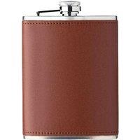 MidOcean Slim 200ml Hip Flask in Brown