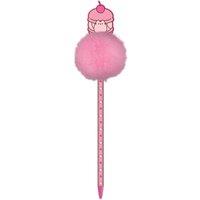 Pusheen Cherry Pom Pom Pen in Pink
