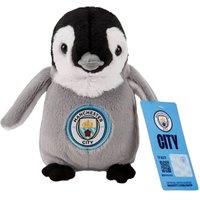 Manchester City FC Penguin Plush Toy in Grey