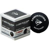 Dunlop Competition Squash Balls in Black