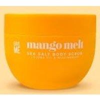 Give Me Cosmetics Sea Salt Body Scrub Exfoliator - Mango Melt - 300g in Yellow