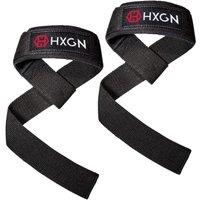 HXGN Weight Lifting Straps in Black