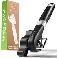 Oliver's Kitchen Safety Can Opener in Black