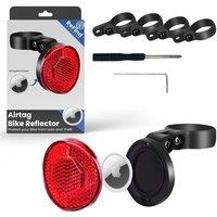 ReFind Bike Reflector Hidden Holder for Apple Anti-Theft Reflector (With P09) in Black