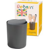 ReBorn Recycled Stylish & Functional Made In Britain Utensil Holder in Dark Grey