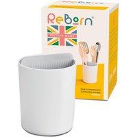 ReBorn Recycled Stylish & Functional Made In Britain Utensil Holder in Stone