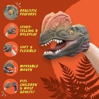 Wild Thingz Hand Puppet - Dilophosaurus | Size: 1 Pack