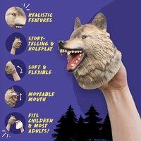Wild Thingz Hand Puppet - Wolf | Size: 1 Pack