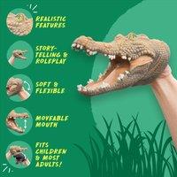 Wild Thingz Hand Puppet - Crocodile | Size: 1 Pack