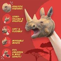 Wild Thingz Hand Puppet - Rhino | Size: 1 Pack