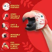 Wild Thingz Hand Puppet - Red Macaw | Size: 1 Pack