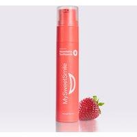 MySweetSmile Strawberry Flavoured Toothpaste - Fluoride Free Formula in Clear