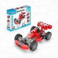 Engino Inventor Mechanics Speed Racer w 5 Models in Red