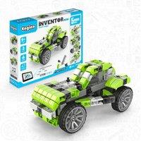 Engino Inventor Mechanics Beach Buggy w 5 Models in Bright Green