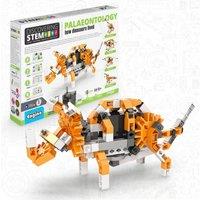 Engino STEM Paleontology Learning about Dinosaurs in Orange
