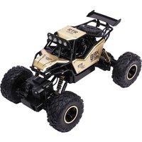 Alivio Remote Control Off-Road Rock Crawler Car - 4WD High-Speed RC Monster Truck in Gold