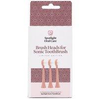 Spotlight Oral Care Sonic Head Replacements in Rose Gold