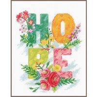 Vervaco HOPE - Counted Cross Stitch Kit: Hope
