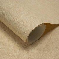 Grandeco Plaster Effect Casper Blown Vinyl Wallpaper in Medium Beige