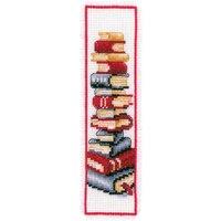 Vervaco B/MARK BOOKS - Counted Cross Stitch Kit: Bookmark: Books