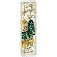 Vervaco B/MARK BUTTERLY 1 - Counted Cross Stitch Kit: Bookmark: Butterfly 1