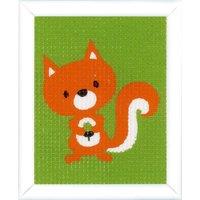 Vervaco T/KIT LITTLE SQUIRREL - Tapestry Kit: Little Squirrel