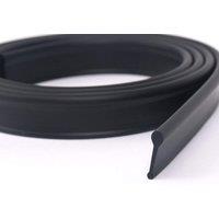 Nes Home Black 1200mm Soft Rubber Shower Door Seal for Folding Bath Screen