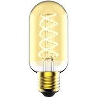 Nordlux Deco E27 T45 Spiral Dim 2200 Kelvin 400 Lumen Light Bulb In Gold