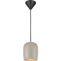 Nordlux Notti Pendant Light Grey Metal Dining Room E27 Mains 10cm