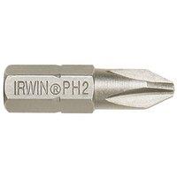 IRWIN Screwdriver Bits Phillips Ph2 25Mm Pack Of 10 in Silver