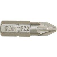 IRWIN Screwdriver Bits Pozi Pz3 25Mm Pack Of 10 in Silver