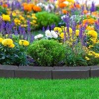 Primrose Stomp Edge Slate Garden Edging 30cm Single in Green