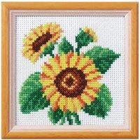 Orchidea XSTITCH KIT S/FLOWER - Cross Stitch Kit: Sunflower