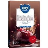KDMD Set of 6 Scented Tealights - Chocolate & Sour Cherry