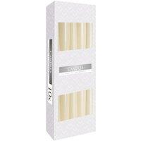 KDMD Taper Candle - Ivory - (Set of 10) in Cream