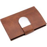Silver Editions Tan Card Case