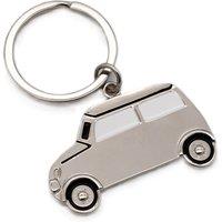 Silver Editions Classic Mini Keyring in Metallic Silver