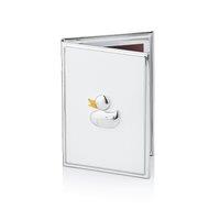 Silver Editions Duck Folding Double Photoframe in Silver