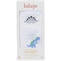 Lulujo Muslin Swaddle - Prehistoric Pals