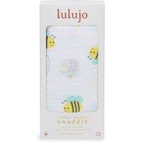 Lulujo Muslin Swaddle - Bumbling Bee