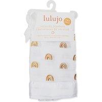 Lulujo Muslin Security Comforter Blanket 2 pack - Rainbow