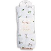 Lulujo Muslin Swaddle - Bunnies