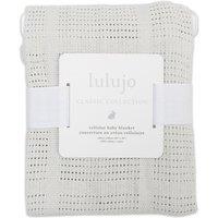 Lulujo Cellular Blanket - Grey