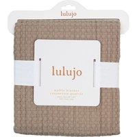 Lulujo Waffle Blanket - Sand