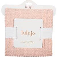 Lulujo Waffle Blanket - Ballet Slipper