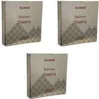 Hamidi Bakhoor Sheika 40gm - Pack of 3 in White | Size: 7 Pack